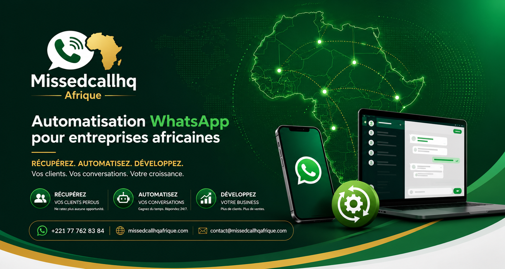 Automatisation WhatsApp pour entreprises africaines